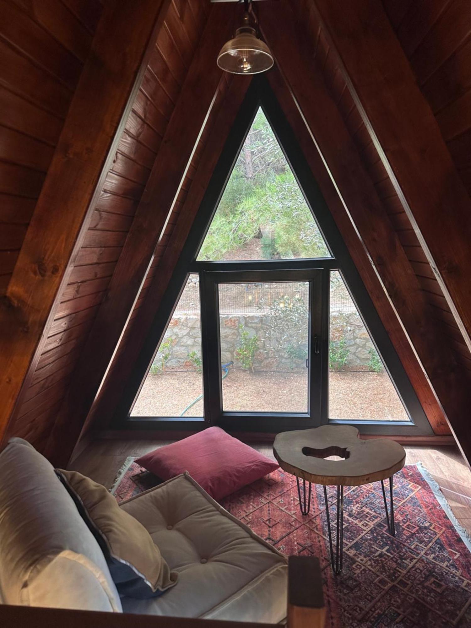 Panurlawoodenhouse Oezel Havuz& Sauna Mavi Exterior foto