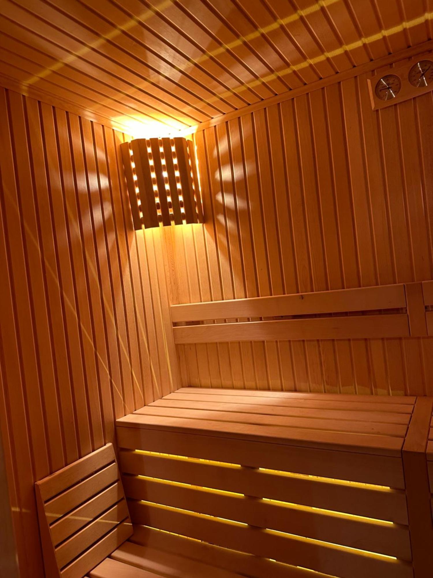 Panurlawoodenhouse Oezel Havuz& Sauna Mavi Exterior foto